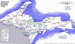 28 Map Of The Upper Peninsula Of Michigan - Maps Database Source