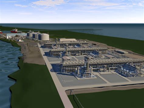 Freeport Lng Export Terminal Quintana Island Texas Ns Energy