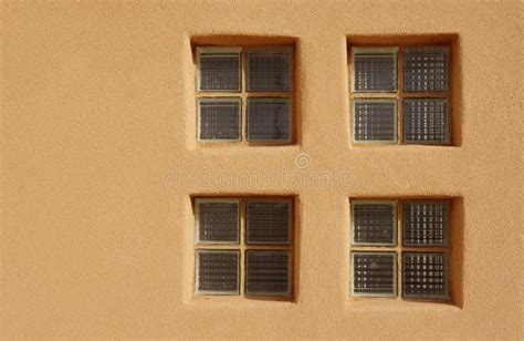 Glass Brick Window In Wall Stock Photo Image Of Material 35758548