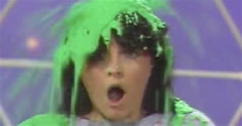 what was green slime on nickelodeon made of