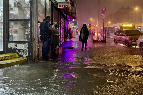 Videos Show New York City Subway Flooding As State Of Emergency