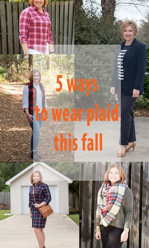 5 Ways To Wear Plaid This Fall Savvy Southern Chic