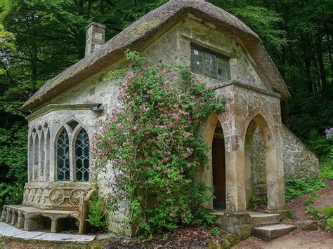 The Old Stone Cottage Stourhead Gardens Stone Cottage Gothic Cottage
