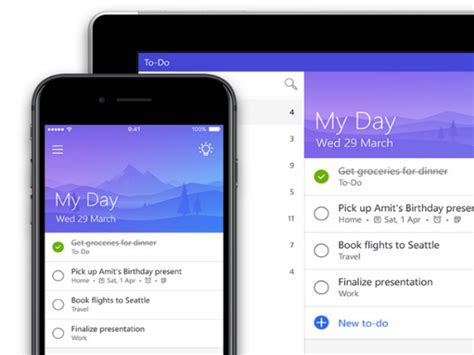 Microsoft to do is an app for scheduling and coordinating your tasks. Microsoft launches To-Do to replace Wunderlist: how to get ...