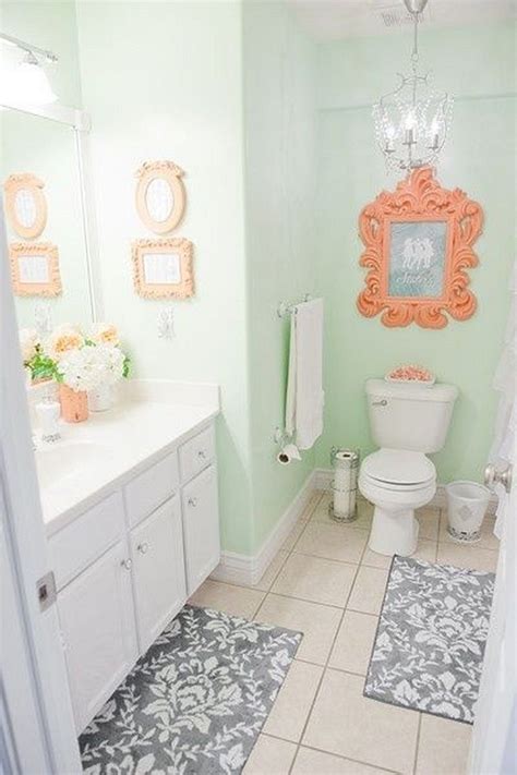 Some Accessories For Beautifying Seafoam Green Bathroom With Images