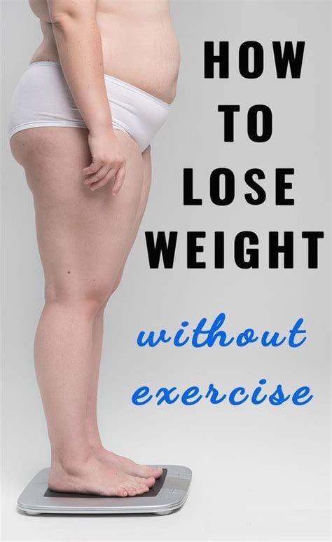 Easy Ways To Lose Weight Fast Without Exercising Exercise Poster