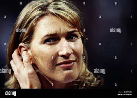 Stefanie Steffi Graf Deutsche Tennisspielerin Porträt Stock Photo Alamy