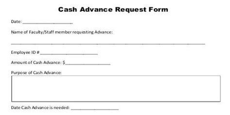 Payroll advance agreement template leave salary request. Template Salary Advance Request Form | HQ Printable Documents