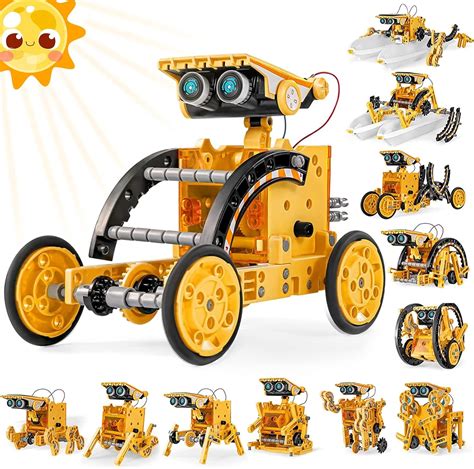 Eppo Stem Solar Robot Kit Toys 12 In 1 Educational Building Science