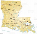 Map Of Louisiana Stock Illustration - Download Image Now - iStock