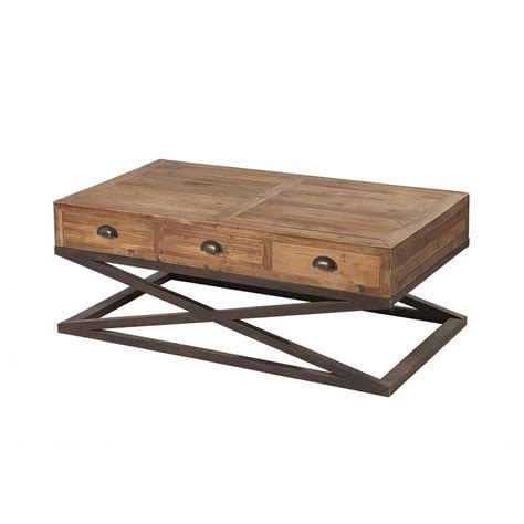 Hudson Bay 6 Drawer Coffee Table Living Room From Breeze Furniture Uk