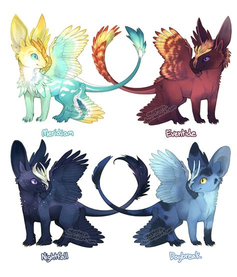 Pin By Black On Creatures Of Enuras Mythical Creatures Art Cute