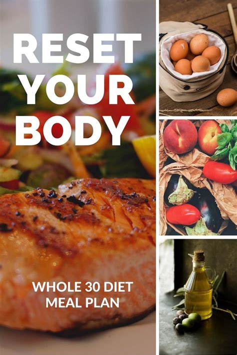 Reset Your Body With The Whole 30 Diet Meal Plan Menu Plan For Weight