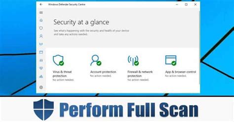 How To Full Scan Your Pc Using Microsofts Windows Defender