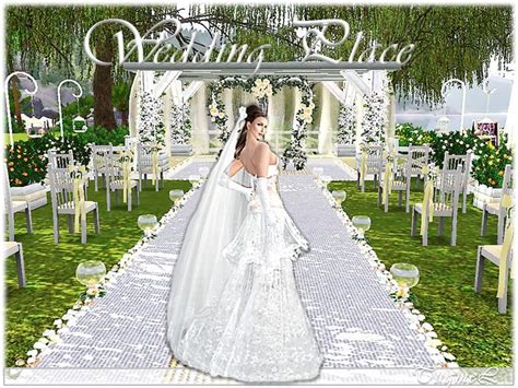 Tugmels Summer Wedding Place Full Furnished Sims 4 Wedding Dress