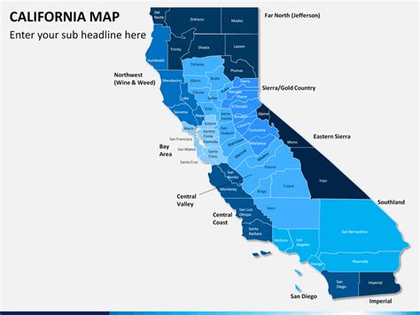 California Map Powerpoint