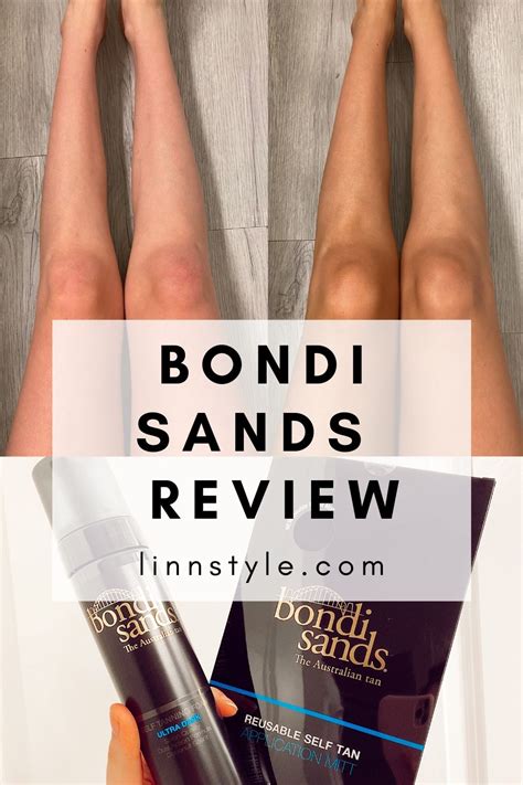 bondi sands self tanning foam and mitt review linn style by jessica linn