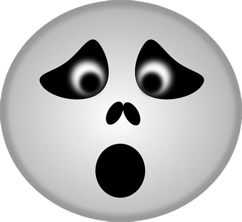 Skull Spooky Ghost Emoticon Smiley Clip Art Halloween Faces Emoji Cat
