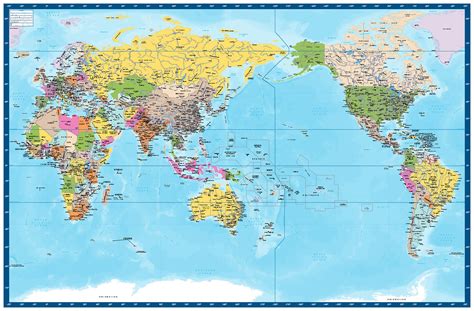 Political Map Of The World Zoom In 88 World Maps