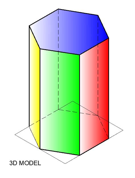 Solid Hexagonal Prism