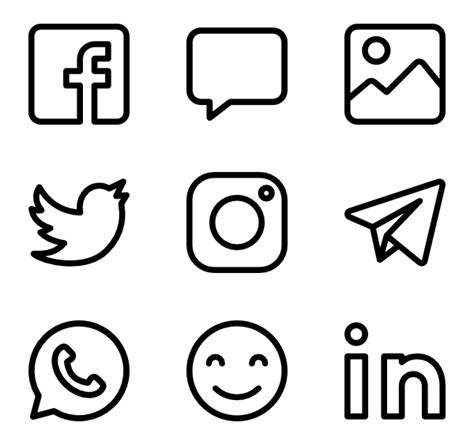 Iconos Para Redes Sociales Png