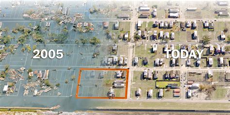 Aerial Images Show The Slow Return Of The Lower Ninth Ward Washington