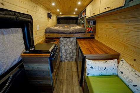 Diy Camper Van Cost Just 18k To Build Curbed Van Conversion Build