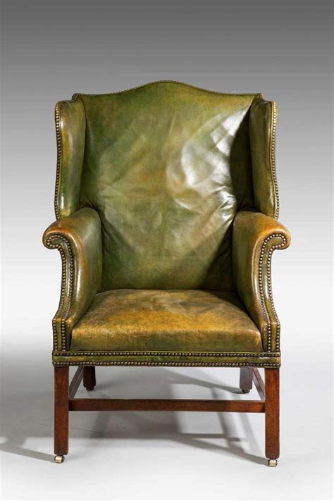 Chippendale Period Wing Chair At 1stdibs