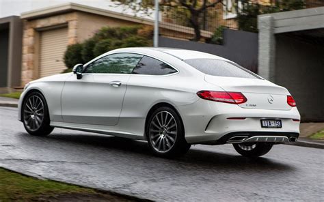 All variants upgraded even more substantially. 2016 Mercedes-Benz C-Class Coupe AMG Line (AU ...