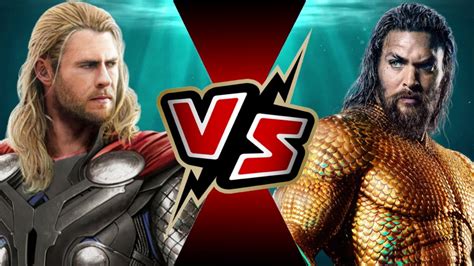 In norse mythology, thor (old norse: Thor VS Aquaman (w/ Posedion's Trident) | BATTLE ARENA ...