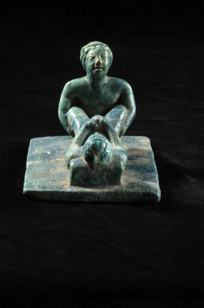 Roman Period Faience Sculpture Of A Homosexual Couple Lo 1369 For Sale