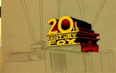 20th Century Fox 1994 Logo Drawing Wip 1 By Victorzapata246810 On