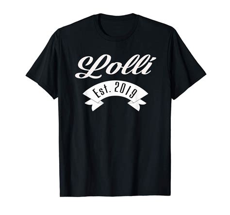 Lolli 2019 Shirt Lolly Pop Est 2019 Grandparents T Shirt S 5 4657