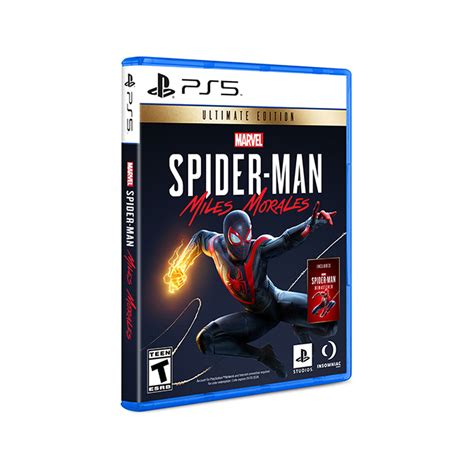 Juego Sony Ps5 Ultimate Edition Spider Man Miles Morales Lapolarcl
