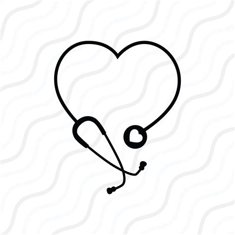 Paper Party And Kids Scrapbooking Heart Stethoscope Png Svg Pe