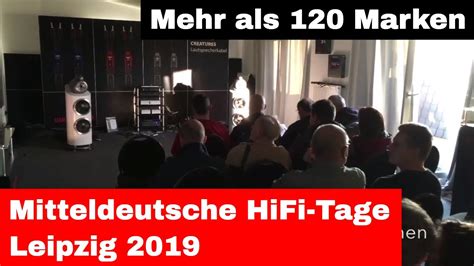 Mitteldeutsche Hifi Tage 2019 Messe Preview Teil 1 Aussteller