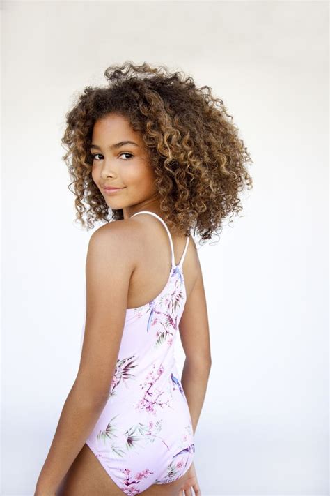 Kacey Logan For Stella Cove Girls Bathing Suits Curly Kids