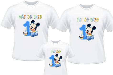 Kit Camiseta Baby Disney Elo7 Produtos Especiais