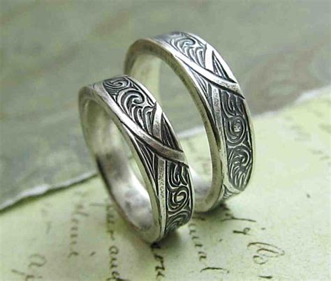 Alternative Wedding Bands For His And Hers 45 BiteCloth Com
