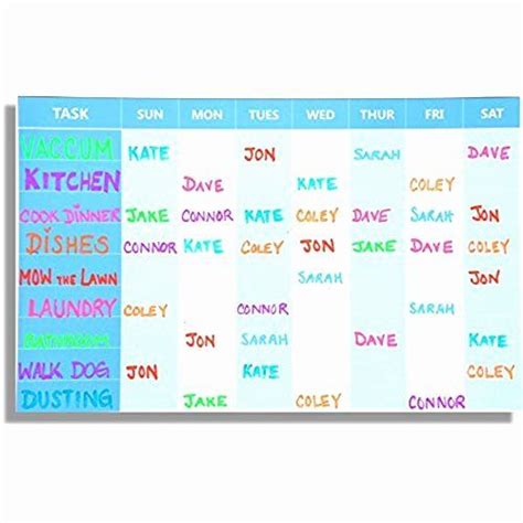 Chore Charts For Multiple Children Beautiful Chore Charts For Multiple