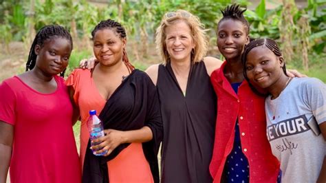Co Founder Pam Cope Returns To Ghana Touch A Life