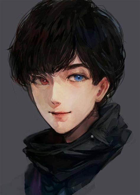 Pin By Saige The Cat On Handsome Realistic Art Boy Art Anime