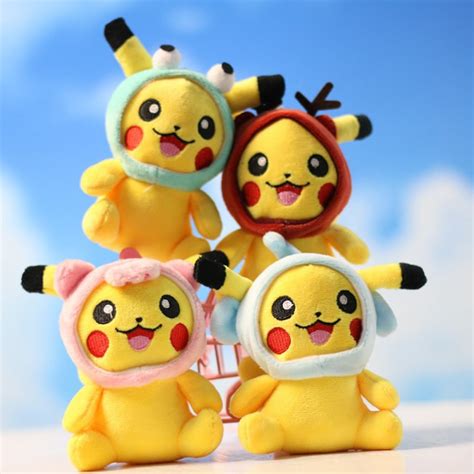 Pokémon Pikachu Plush Keychain With Hat For Children • Magic Plush