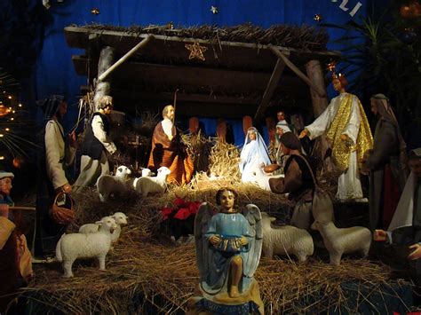 File04567 Christmas Nativity Scene At The Franciscan Church In Sanok