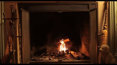 The joyous jams and the crackling of the digital fire set the ambiance of christmas for you. Beautiful Wood Burning Rustic Fireplace - Yule Log video ...