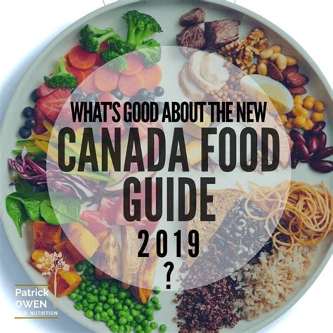 The 2019 Canadas Food Guide