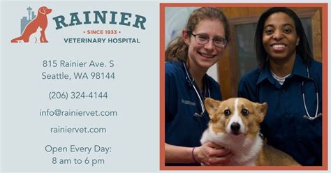 About Rainier Veterinary Hospital In Seattle Providing Exceptional