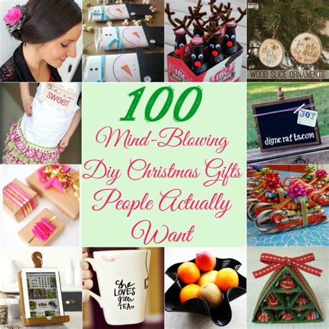 Mind Blowing DIY Christmas Gifts People Actually Want DIY Crafts