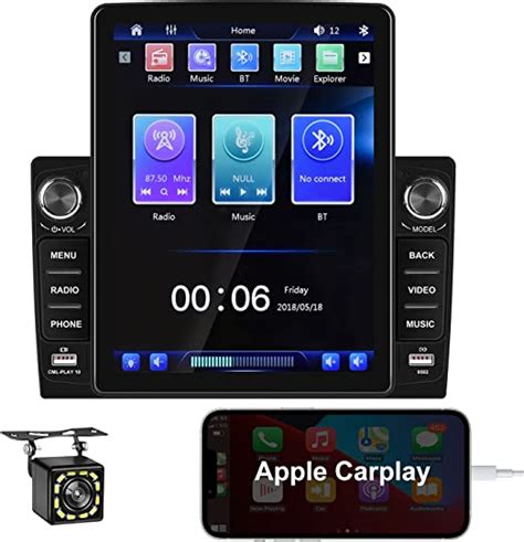 Amazon Inch Vertical Touch Screen Double Din Bluetooth Car