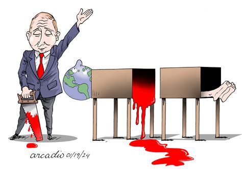 Putin The War Magician Toons Mag